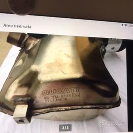 Marmitta completa ducati scrambler 800