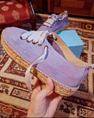 Espadrillas Manebi lilla, tg 39