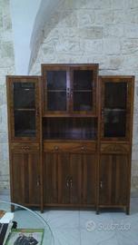 Vetrina Credenza anni 50' restaurata Made in Italy