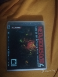 Metal gear solid 4 ps3