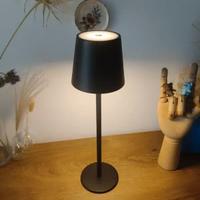 Luce da tavolo con doppio supporto