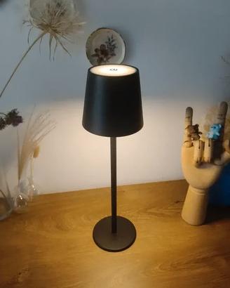 Luce da tavolo con doppio supporto