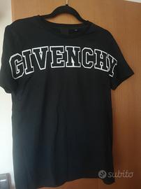 maglietta nera Givenchy originale taglia 12 anni