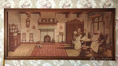 Arazzo in tessuto da parete anni 60