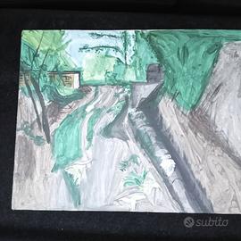 quadro misura 35*25 circa paesaggio Sora
