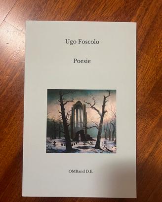Libro Ugo Foscolo poesie