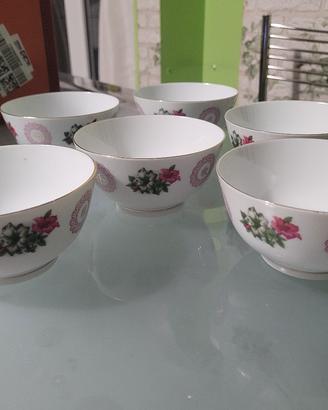 6 coppette cinesi