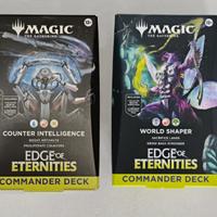 2 Mazzi Commander Edge of Eternities, Inglese MTG