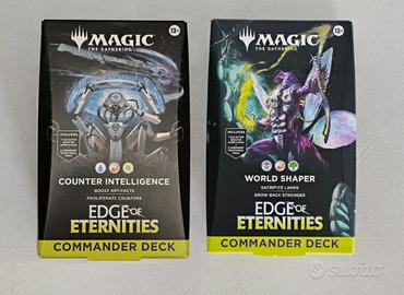 2 Mazzi Commander Edge of Eternities, Inglese MTG