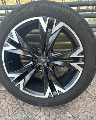 Cerchi e gomme 18 pollici cupra