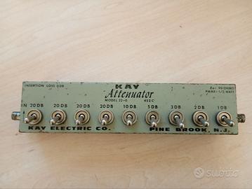 ATTENUATORE RF KAY ELETTRONIC CO.