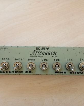 ATTENUATORE RF KAY ELETTRONIC CO.