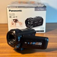 Panasonic HC-V750 Full HD + kit accessori completo