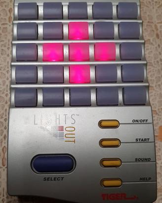 Gioco elettronico anni 90 LIghts Out Tiger