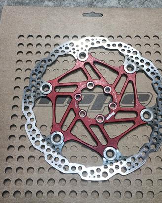 Disco freno Hope 180 mm flottante rosso 