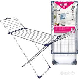 Stendibiancheria Gimi Tempo Grigio in Alluminio
