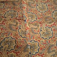 Foulard di pura seta,con disegno pasley, anni '80