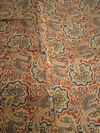 Foulard di pura seta,con disegno pasley, anni '80