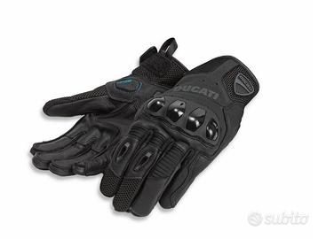 Guanti in tessuto pelle Ducati City C4 - NERO