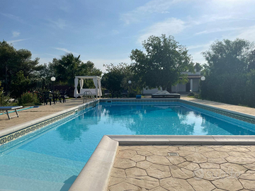 Casa vacanza con piscina e giardino nel Salento