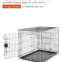gabbia per cani pieghevole