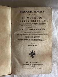 Teologia morale ossia compendio d’etica Cristiana