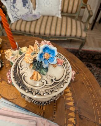 Grande lotto ceramiche Capodimonte Vintage 