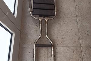 Scaletta inox pieghevole per barca o gommone