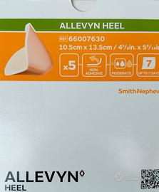 2 Talloniere piaga decubito Allevyn H.10,5x13,5cm