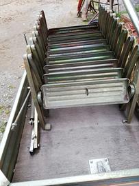 SCALA RETRATTILE IN ACCIAIO DA SOFFITTO FORO 70X10