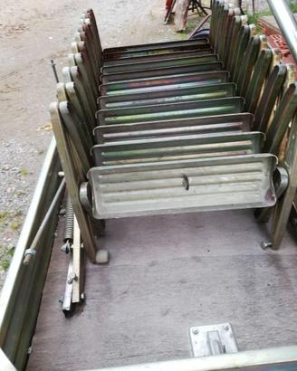 SCALA RETRATTILE IN ACCIAIO DA SOFFITTO FORO 70X10