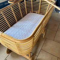 Splendida culla in vimini