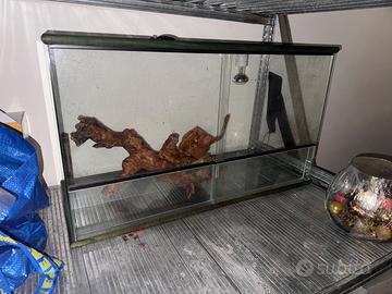 Terrario 89cm Lx52 cm Hx 38,5 P