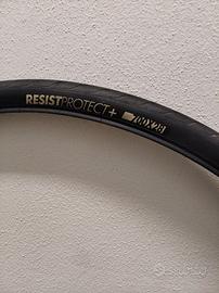 Coppia copertoni bici btwin resist protect+ 700x28