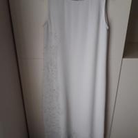 Abito lungo ricamato