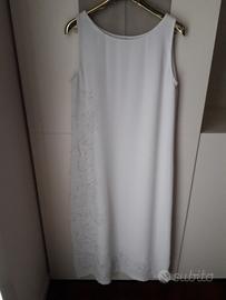 Abito lungo ricamato