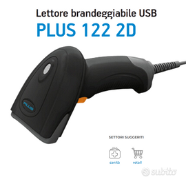 Lettore brandeggiabile USB PLUS 122 2D