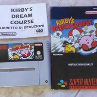 Kirby's Dream Course Pal Super Nintendo sens