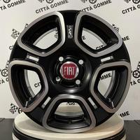 4 CERCHI IN LEGA FIAT 500 BRAVO PANDA IDEA DA 14