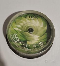 DVD+R double layer TDK Spindle 10 PZ sigillato
