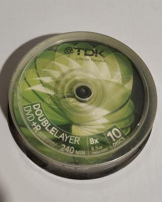 DVD+R double layer TDK Spindle 10 PZ sigillato
