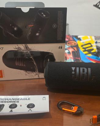 JBL Flip 7 Altoparlante Bluetooth Portatile Nero