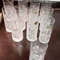 Set 12 bicchieri in cristallo Bohemia – originali