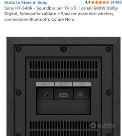 home theatre sound bar sony 