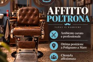 Poltrona barber a Polignano a Mare