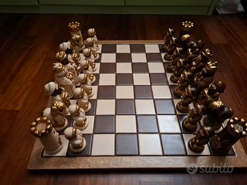 scacchiera thun in ceramica nuova fuori produzione