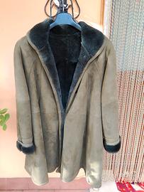 cappotto donna montone originale agnello 