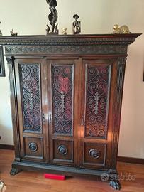 Credenza 3 ante stile Neorinascimento