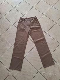 Jeans Harlem beige da uomo