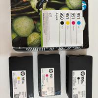 Set cartucce HP originali 951 XL - NO Ciabo